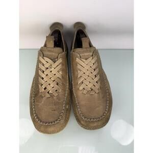 Patagonia Rimu Skywalk Brown Leather Slip On Shoes US 9.5 EU 40.5 Comfort